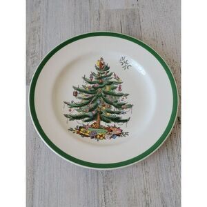 Spode plate s3324 Christmas tree 10" Xmas‎ decor